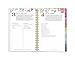 Blue Sky Day Designer for 2018-2019 Academic Year Weekly & Monthly Planner, Flexible Cover, Twin-Wire Binding, 5' x 8', Peyton White Design