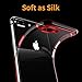 DTTO for iPhone 8 Plus/7 Plus Case, [Lightening Series] Clear Style Slim Fit Soft TPU Anti-Scratch Protective Cover Electronic Engraving iPhone 5.5 Inch Case for iPhone 7 Plus/8 Plus, Bright Red