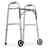SportWalker Deluxe - 2 Button Release Folding Walker with 5