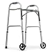 SportWalker Deluxe - 2 Button Release Folding Walker with 5