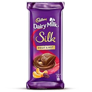 Cadbury Dairy Milk Silk Fruit and Nut Chocolate Bar, 137g (Pack of 3)