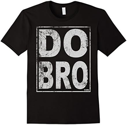 Men's DOBRO - Do Bro - Funny bluegrass dobro players T-shirt XL Black