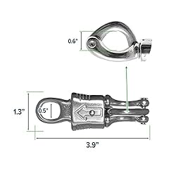 Paracord Planet ½ inch Rigid Round Eye Panic Snap
