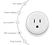LITEdge Smart Plug, Compatible with Alexa, Wi-Fi Accessible Power Outlet, No Hub Needed, Control with App on Phone, Single Socket