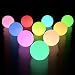 LOFTEK Floating Pool Light, Upgrade RGB Color Changing LED Pool Balls, IP65 Waterproof Light Up Bath Toys, Battery Night Light for Kids, Perfect for Pool Swimming,Pond, Yard Christmas Decor 10 Packs