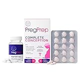 PregPrep Complete Conception: Female Fertility Aid + Prenatal Vitamin for Women