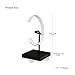 Oirlv Watch Display Stand Holder Showcase Watch/Bracelet Bearer Organizer (Black)
