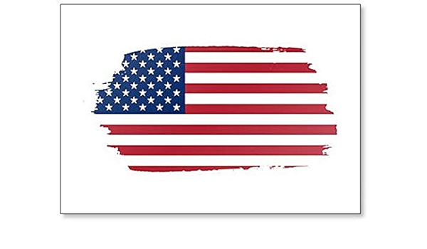 Bandera estadounidense. Imán para nevera con diseño de la ...