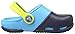 crocs Kids' Electro II Clog (Toddler/Little Kid),Navy/Electric Blue,1 M US Little Kid