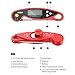 Habor 192 Meat Thermometer Upgraded Waterproof, 3s Instant Read Digital Cooking Thermometer, Kitchen Food Thermometer with Backlight & Ambidextrous Display for Candy Turkey BBQ Milk Water Temperature