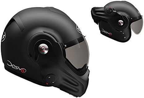 roof Helmet Desmo, Matt Black, Size XL