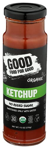 GOOD FOOD FOR GOOD ORGANIC KETCHUP STYLE SAUCE, 9.5 OZ