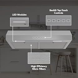 Broan-NuTone GLA2303SS 30-Inch Under Cabinet Range
