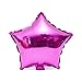 Zebratown 50pcs/lot Star Shape Metallic Color 18 Inch Foil Balloons for Wedding Decoration Plain Star Helium Air Mylar Ballon