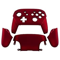 eXtremeRate Red Faceplate Backplate Handles for