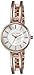 Anne Klein Women's AK/2236RGST Three-Piece Watch and Bracelet Set with Swarovski Crystal Accents