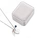 AMIST Birthstone God Has You in His Arms Urn Necklaces for Ashes Pet Cremation Jewelry for Ashes Cremation Urn Necklaces for Ashes for Women Keepsake Necklace for Ashes Aquamarine