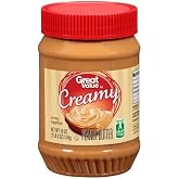 Great Value Creamy Peanut Butter, 18 oz