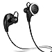 Sunnest Bluetooth Headphones Wireless Sports Stereo Earbuds with In-Ear Noise Cancelling Sweatproof Headsets for iOS, Android and other devices