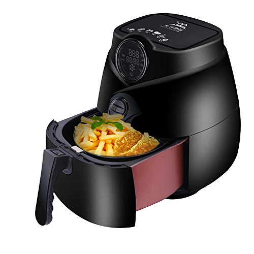 Click Here to See More Images Vogvigo Oil - Free Electric Fryer Frying Pan Intelligent Electronic Touch Screen Electric Oven 110V