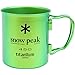 Snow Peak Ti Single Wall 450 Mug, Ocean Green