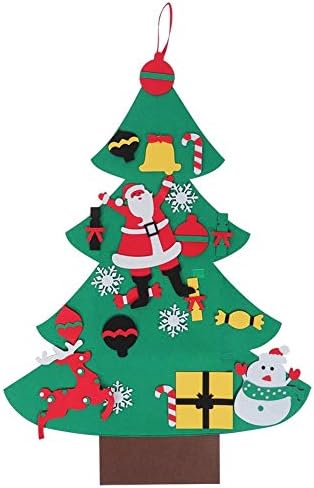 Unibell 大型diyフェルトクリスマスツリーの手づくり飾り新年のドア壁掛け装飾 D B04z534f 1 550円 人気海外一番 100 品質保証 全品送料無料 即日出荷 Sale開催中