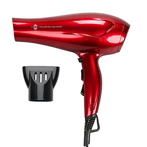 JINRI Professional Blow Hair Dryers 1875 Watt Negative Ionic With