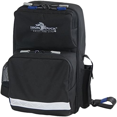 Iron Duck 39995-B BLS Event Bag with Adjustable Ergonomic Padded Shoulder Strap, Nylon, Black