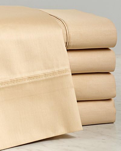 Ella Jayne Home Warner Collection 100% Cotton 600 Thread Count Full Size Sheet Set, Bronze