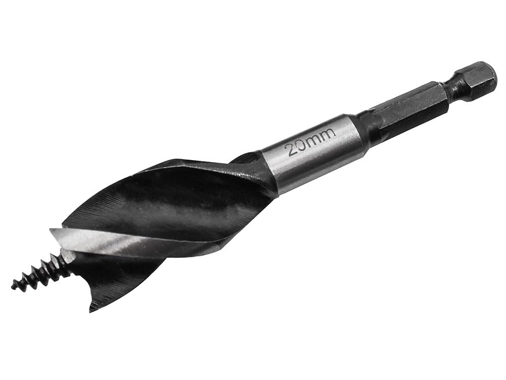 Faithfull FAITPAS20 Tri-Point Speed Auger Bit 20mm Stubby