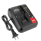 Powilling PCC692L 20V Max Lithium-ion Battery Charger for Porter Cable PCC685L PCC685LP PCC680L PCC682L PCCK602L2 PCC600 PCC640 etc