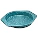 Paula Deen Speckle Nonstick Bakeware Set with Baking Pan, Cake Pans and Cookie Sheet / Baking Sheet - 4 Piece, Gulf Blue Speckle