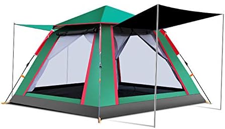 RFVBNM Automatic tent/outdoor tent/thick rainproof tent/family camping tent