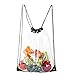 Clear Drawstring Bag Waterproof Stadium Drawstring Backpack