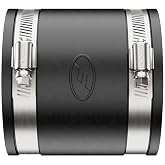 Fernco 1056-33 Flexible Pipe Coupling 3&rdquo; CI/Plastic/Steel to 3&rdquo; CI/Plastic/Steel