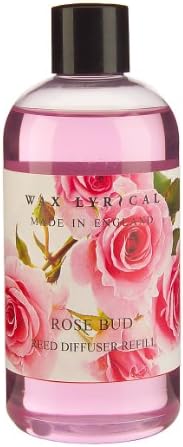 Wax Lyrical 250 ml Reed Diffuser Refill, Rose Bud