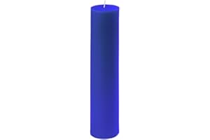 Jeco 2 x 9 Inch Blue Pillar Candle