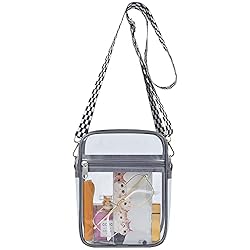 USPECLARE Clear Messenger Bag Clear Crossbody Purse