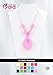 Consider It Maid Silicone Teething Necklace for Mom to Wear - FREE E-BOOK - BPA FREE and FDA Approved - Baby Love (Pink)