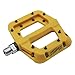 FOOKER MTB Pedals Mountain Bike Pedals 3 Bearing Non-Slip Lightweight Nylon Fiber Bicycle Platform Pedals for BMX MTB 9/16