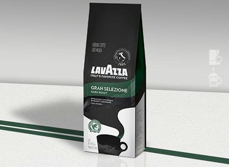 Lavazza ground coffee gran selezione 340g 1 bag
