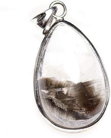 Amazon プラチナルチルクォーツ ペンダントトップ 天然石 パワーストーン アクセサリー ネックレス 通販