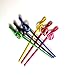 OPOCC Music Clef Bent Pencil G Clef Pencil Many colors Pack of 6