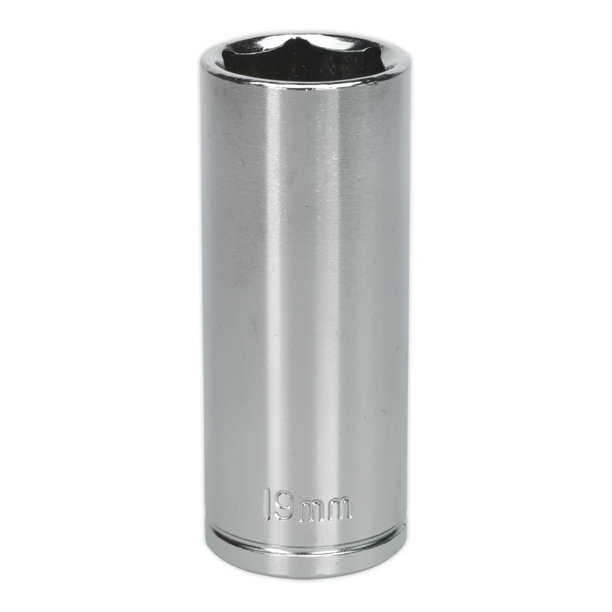 Sealey S0597 WallDrive Socket, 3/8" Square Drive, 19mm Deep