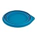 Collapsible Silicone Bowl for Camping - Food-grade & Space-Saving, Sky Blue - by Not Just A Gadget