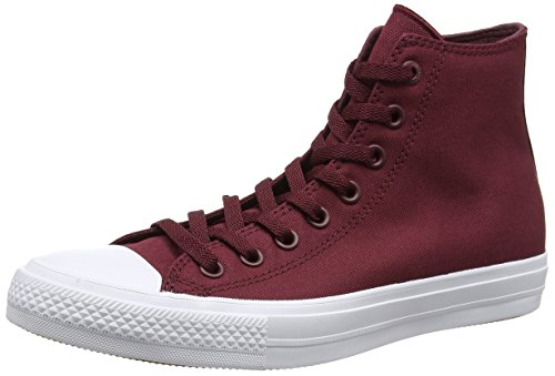 Converse Unisex Chuck Taylor All Star II Hi Basketball Shoe (13, Deep Bordeaux)
