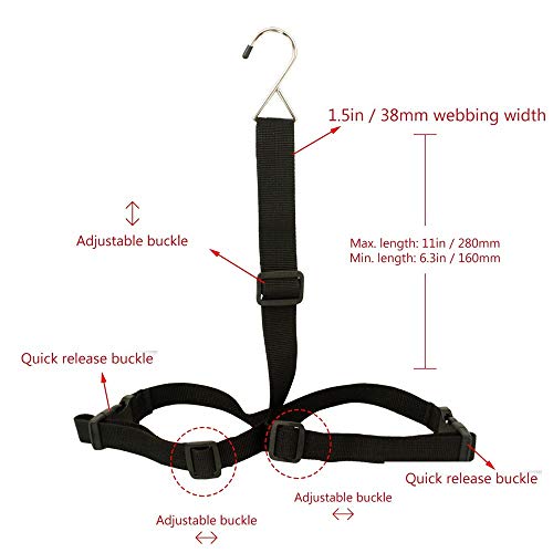 Raprance Fishing Hunting Waders Hangers Boots Hanger Adjustable Strap Storage Drying Holder