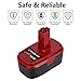5.0Ah 19.2 Volt Lithium Battery Replacement for Craftsman 19.2V Battery C3 DieHard XRP 130211004 11375 11045 130279005