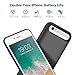 Battery Case for iPhone 6s/6 6000mAh, iPosible Upgraded Portable Rechargeable Charging Case Extended Battery Pack for Apple iPhone 6s/6 (4.7 inch) Protective Backup Cover Charger Case Power Bank-Black