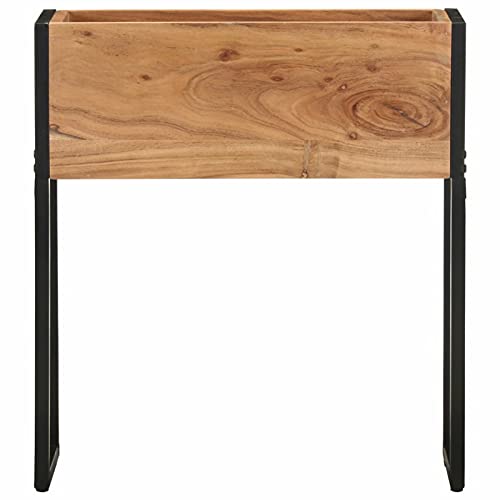 Tidyard Pflanzkübel Pflanzgefäß Pflanzkasten Holzbeet Pflanzkübel Blumenkasten Gemüsebeet Frühbeet Gartenbeet Pflanzbeet… – Bild 4